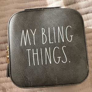 Rae Dunn My Bling Things Travel Jewelry Box